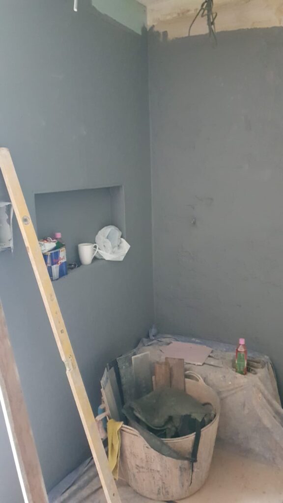 Red oak decking Removing walls and remodeling the house