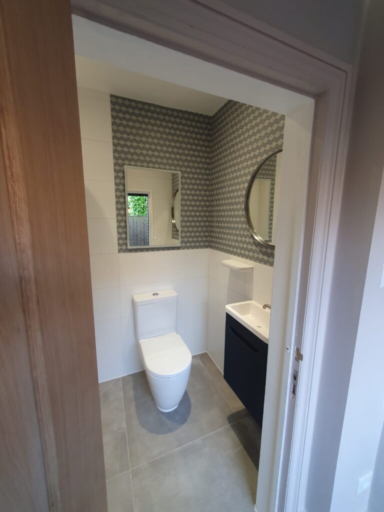 Red oak decking Removing walls and remodeling the house