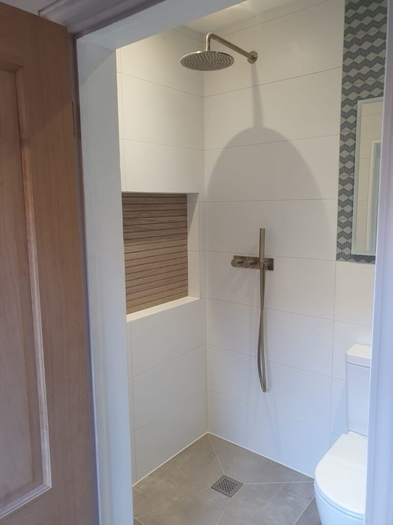 Red oak decking Removing walls and remodeling the house