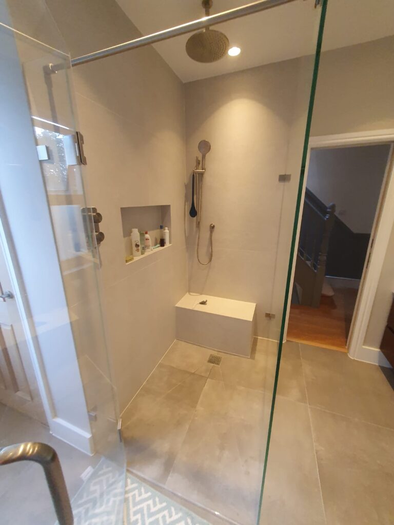 Red oak decking Removing walls and remodeling the house