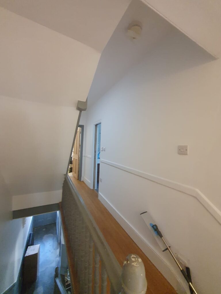 Red oak decking Removing walls and remodeling the house