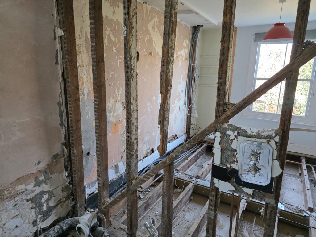 Full refurbishment in Warwick Road Ealing